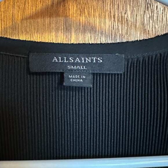 All Saints Black Dress - Picture 3 of 5